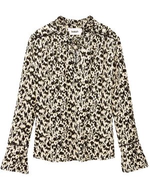 Ba&sh Pia Patterned Blouse - White