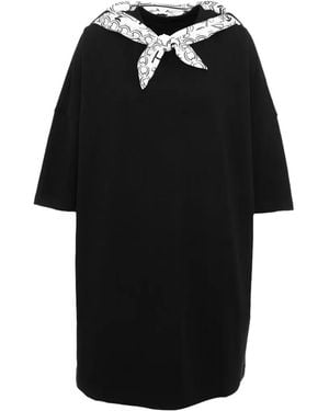Hamza Paris Scarf Dress - Black