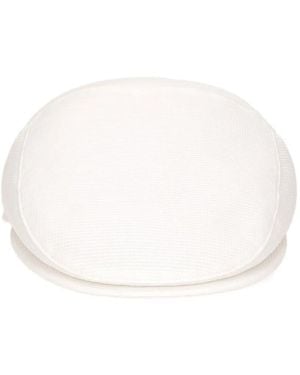 Borsalino Vincenzo Textured Cap - White
