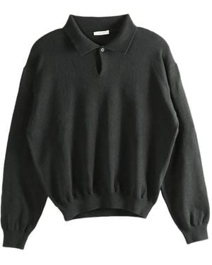 The Row Faded polo knitwear - Schwarz