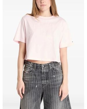 Tommy Hilfiger Cotton T-Shirt - Grey