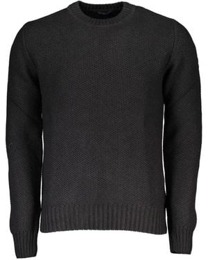 North Sails Waffle-Knit Jumper - Black