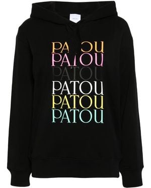 Patou オーガニックコットン パトゥ パトゥ フーディー - ブラック