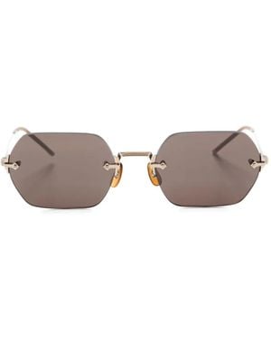 Oliver Peoples Lunettes De Soleil À Monture Géométrique - Grey