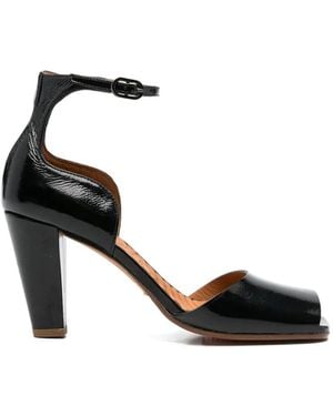 Chie Mihara Lusala Open-Toe Ankle-Strap Sandals - Black