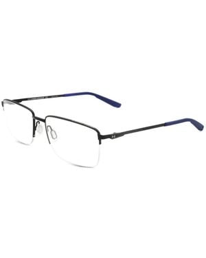 Under Armour Lunettes De Vue À Monture Rectangulaire - White
