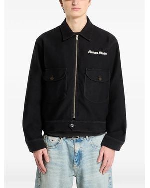 Human Made Zip-Up Jacket - Black