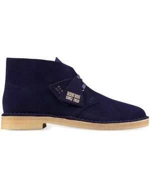 Clarks Desert Boot "Deep" - Blue