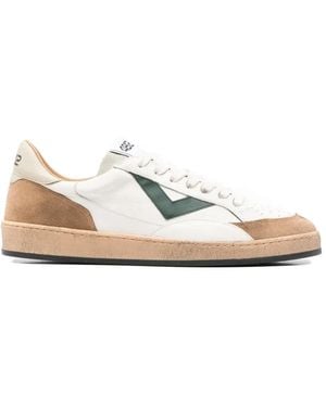 4b12 Playnew Panelled Trainers - White
