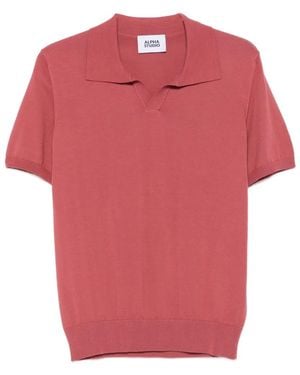 Alpha Studio Short-Sleeve T-Shirt - Pink
