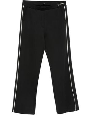 Betty Barclay Side-Stripe Track Trousers - Black