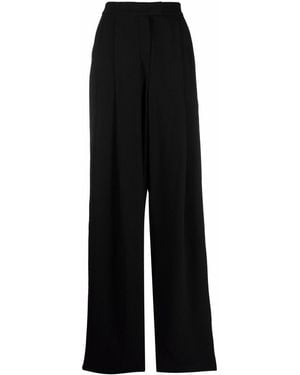 Emporio Armani Pleated-Waist Trousers - Black