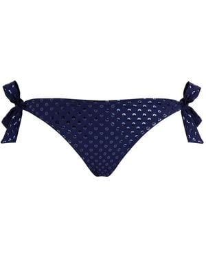 Vilebrequin Relief Sparkling Bikinihöschen - Blau