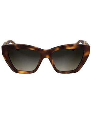 Karl Lagerfeld ロゴ サングラス - ブラック