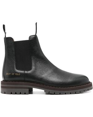 Common Projects Leren Chelsea Laarzen - Zwart