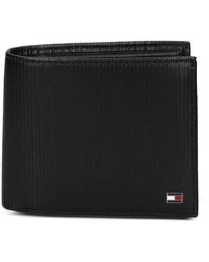 Tommy Hilfiger Cartera de canalé - Negro