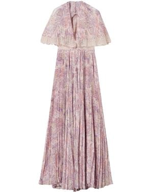 Twinset Plissiertes Kleid - Lila