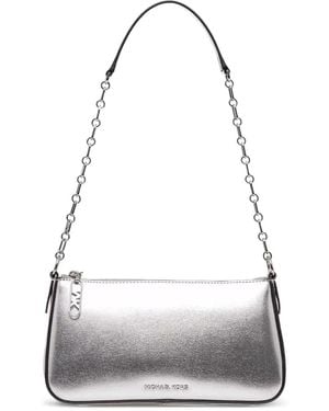 MICHAEL Michael Kors Schoudertas Met Metallic-Effect - Grijs