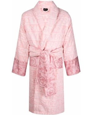 Versace I Love Baroque Bathrobe - Pink