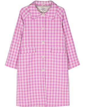 Baum und Pferdgarten Devon Gingham-check Coat - Pink