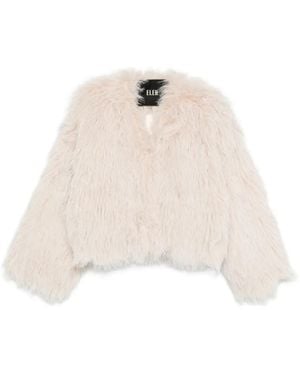 ELEH Faux Fur Jacket - Natural