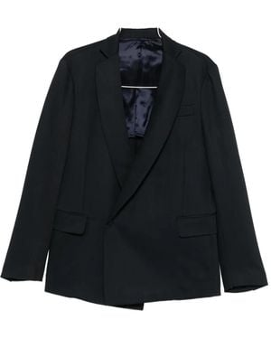 Costumein Shawl-Lapel Jacket - Black