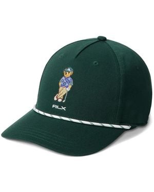 Ralph Lauren Gorra con oso bordado - Verde