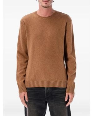COLORFUL STANDARD Pullover Mit Geripptem Besatz - Schwarz