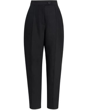 KHAITE Jude Trousers - Black