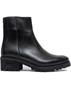 SOMMET Zip-Fastening Boots - Black