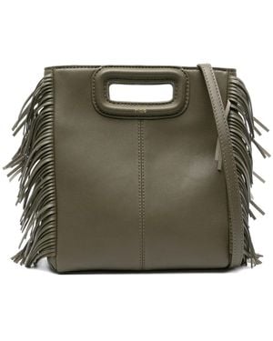 Maje Small M Tote Bag - Green