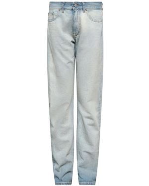 MM6 by Maison Margiela Trousers 5 Pockets - Blue