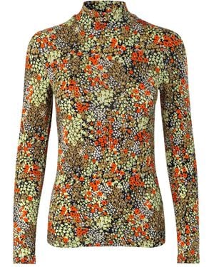 Samsøe & Samsøe Coltrui Met Bloemenprint - Groen