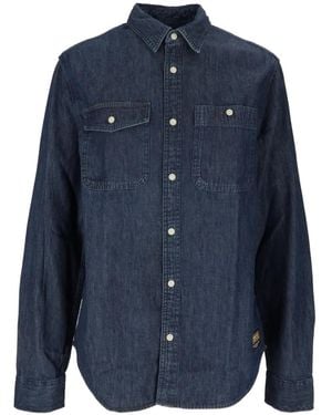 Barbour Dufton Chambray Shirt - Blue