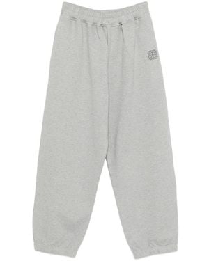 Vetements Melange Track Trousers - White