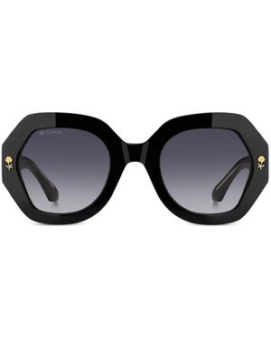 Etro Mania Oversized-Frame Sunglasses - Black