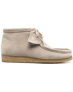 Clarks X Undercover Wallaby Chaos/Balance Ankle Boots - White