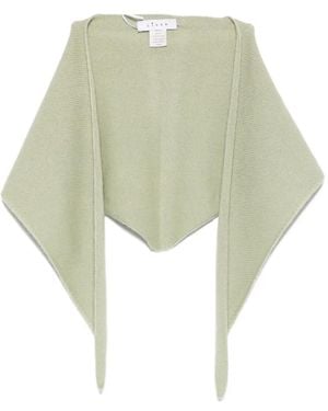 Liska Triangular Scarf - Green
