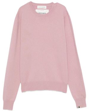 Extreme Cashmere Round-Neck Cashmere-Blend Jumper - Pink