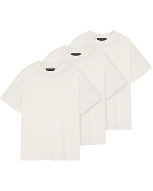 Fear Of God T-Shirts Mit Rundem Ausschnitt (3Er-Set) - Weiß