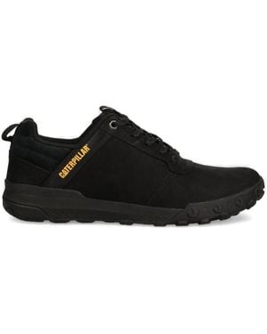 Caterpillar Padded-Panel Textured Sneakers - Black