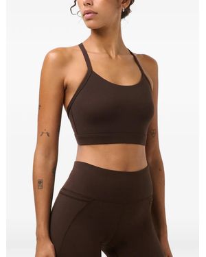 Sweaty Betty Empower Racerback Sports Bra - Black