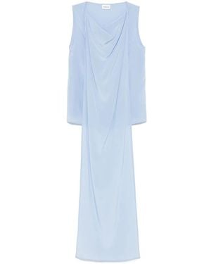 P.A.R.O.S.H. Silk Blouse - Blue