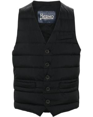 Herno Il Panciotto Down Vest - Black