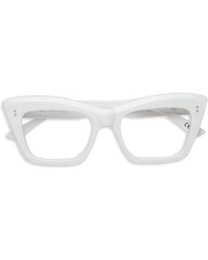 Retrosuperfuture Gafas Con Montura Geométrica - Blanco