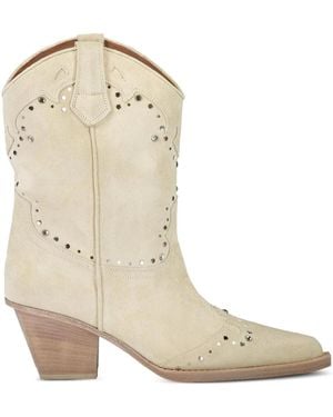 Paris Texas Janice Boots - Natural