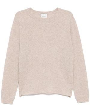 Reformation Cashmere Boyfriend Top - Natural