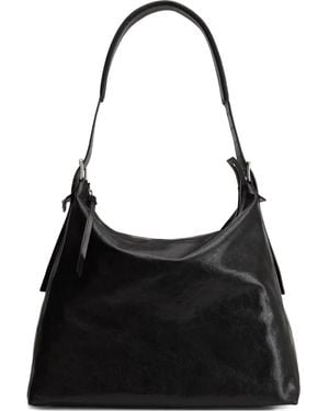 Lemaire Belted Shoulder Bag - Black
