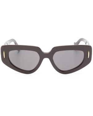 Loewe Gafas De Sol Con Detalle Anagram - Gris