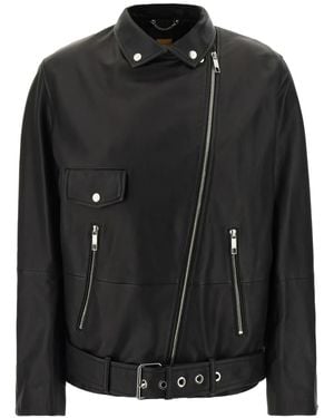 HUGO Zip-Down Jacket - Black